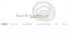 Desktop Screenshot of kunsttherapie-praxis.de
